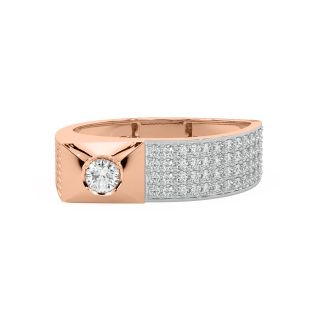 Viva Round Diamond Ring For Him